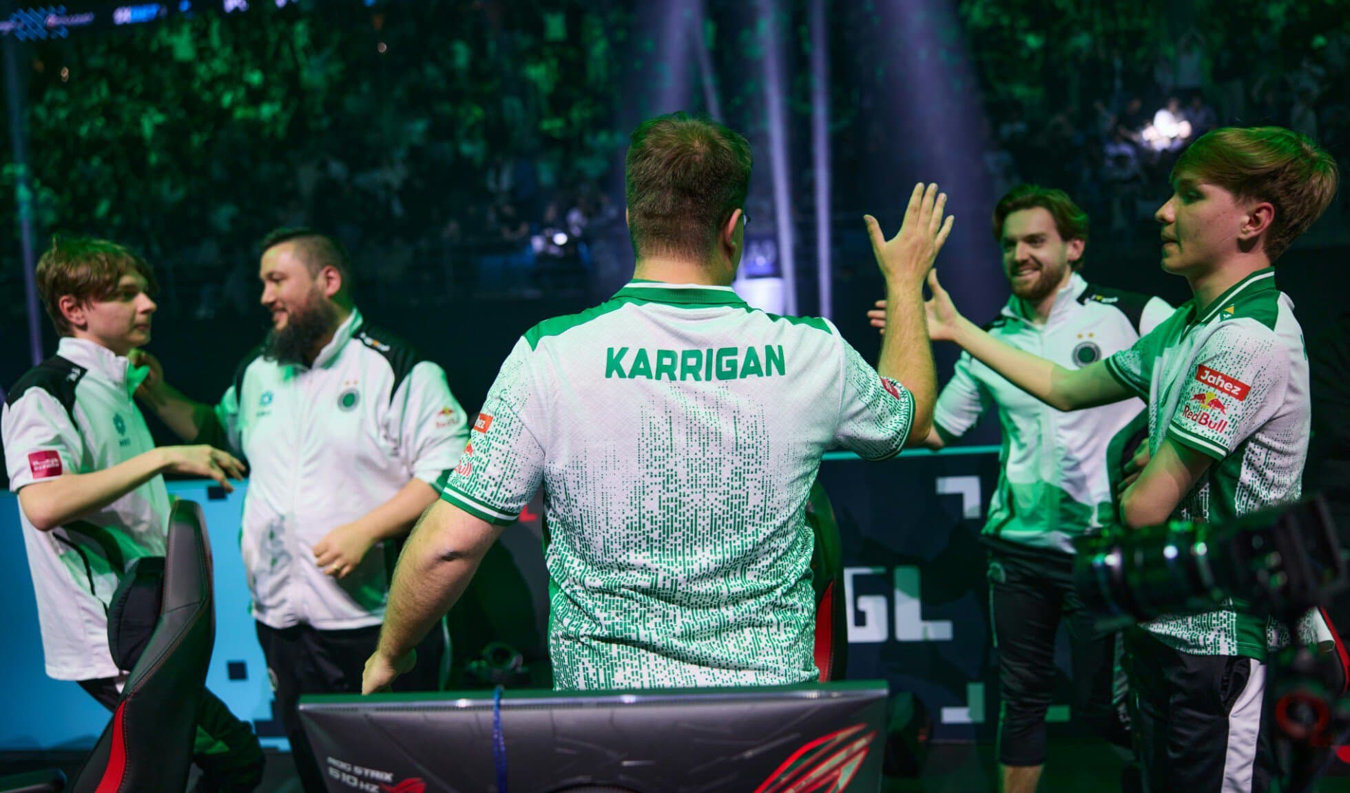 Монеси вывел Falcons в финал PGL Astana – 44-20. Это дебютный турнир команды с Кэрриганом
